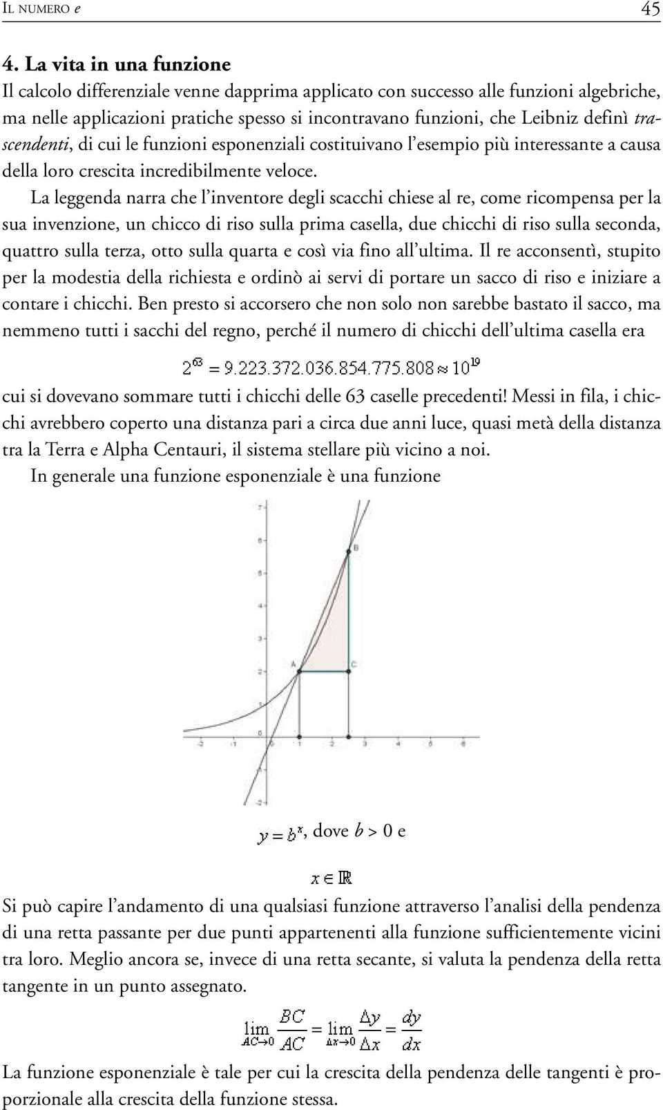 trascendenti, di cui le funzioni esponenziali costituivano l esempio più interessante a causa della loro crescita incredibilmente veloce.