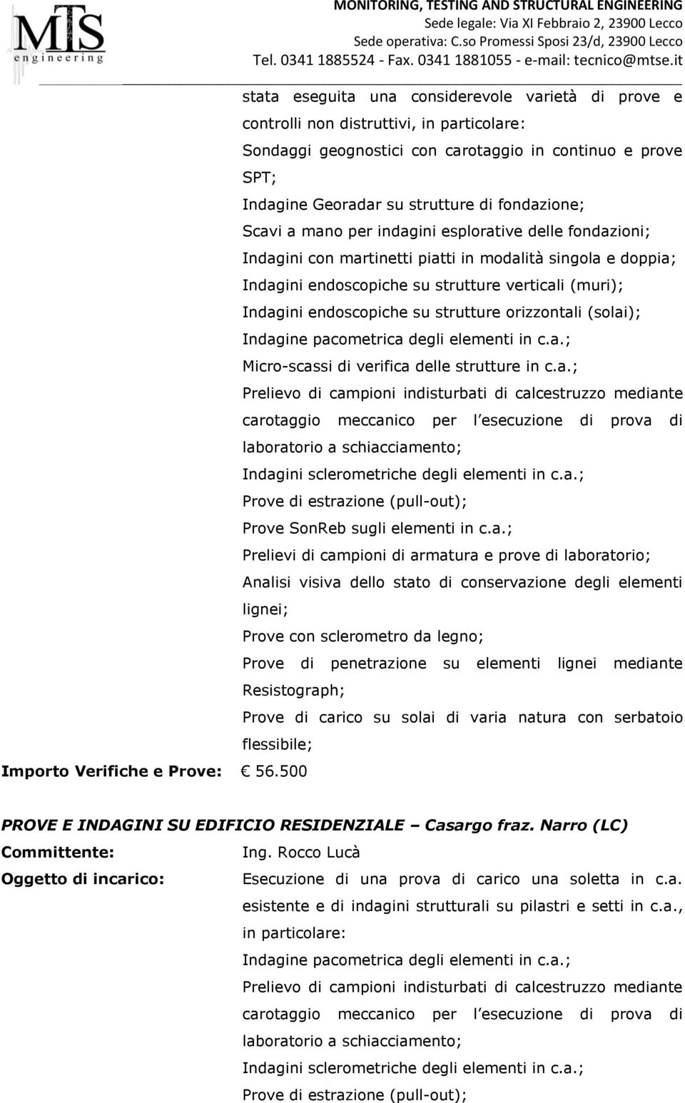 endoscopiche su strutture orizzontal