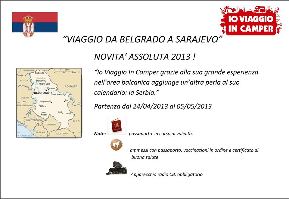 perla al suo calendario: la Serbia.