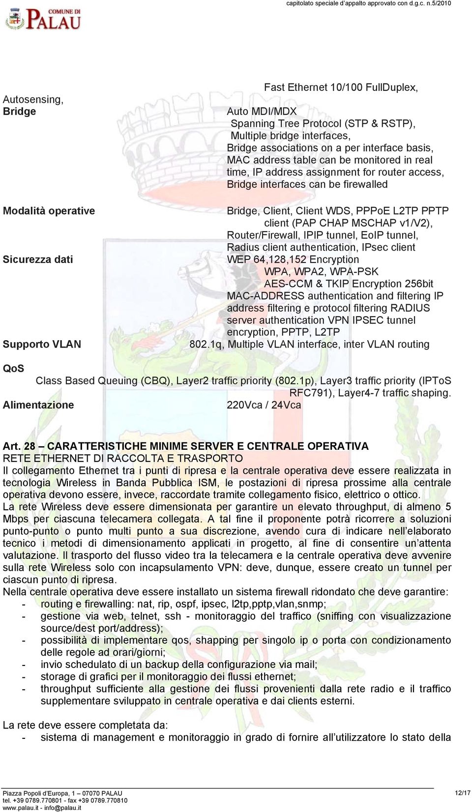 client (PAP CHAP MSCHAP v1/v2), Router/Firewall, IPIP tunnel, EoIP tunnel, Radius client authentication, IPsec client WEP 64,128,152 Encryption WPA, WPA2, WPA-PSK AES-CCM & TKIP Encryption 256bit