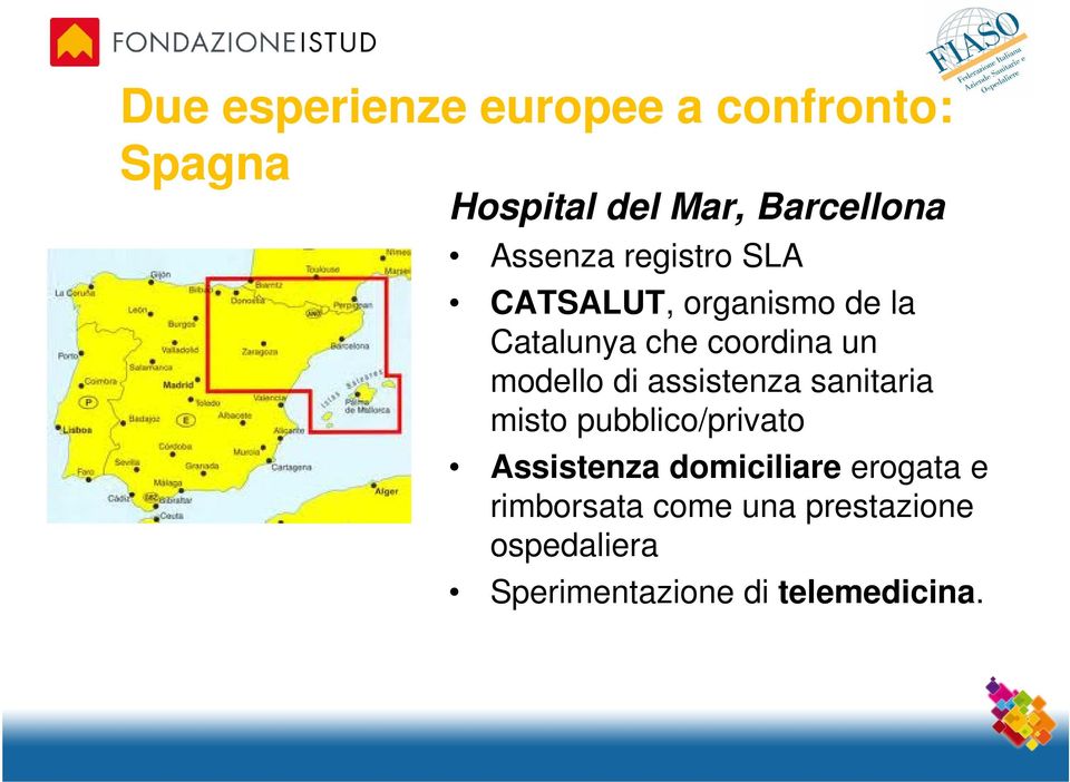 modello di assistenza sanitaria misto pubblico/privato Assistenza domiciliare