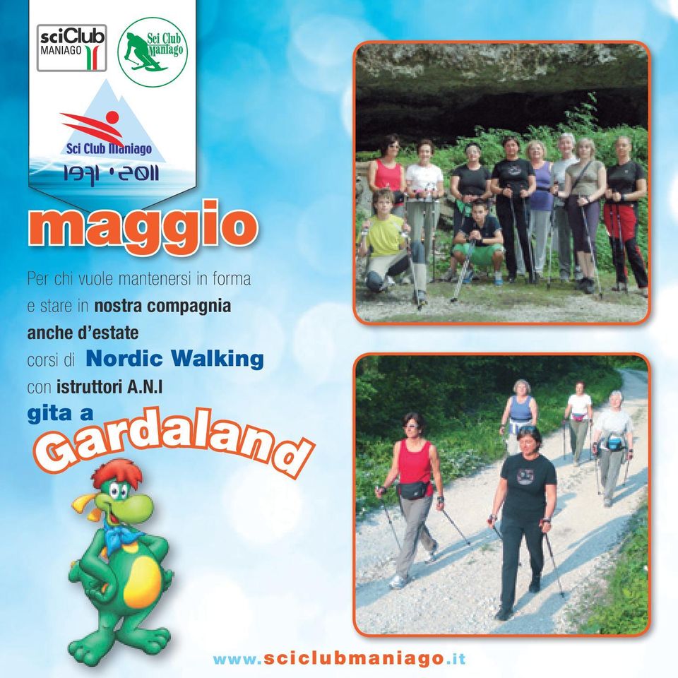 estate corsi di Nordic Walking con