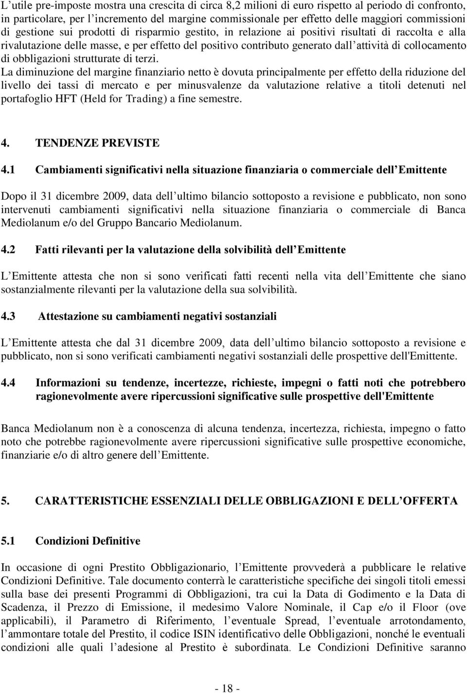 attività di collocamento di obbligazioni strutturate di terzi.