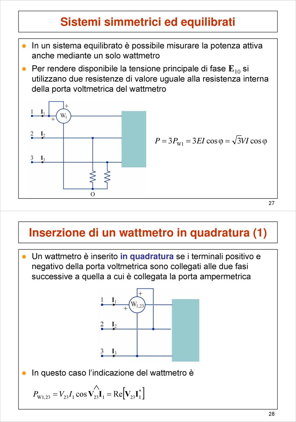 cos 7 nsrzon d un wamro n quadraura Un wamro è nsro n quadraura s rmnal poso ngao dlla pora olmrca sono