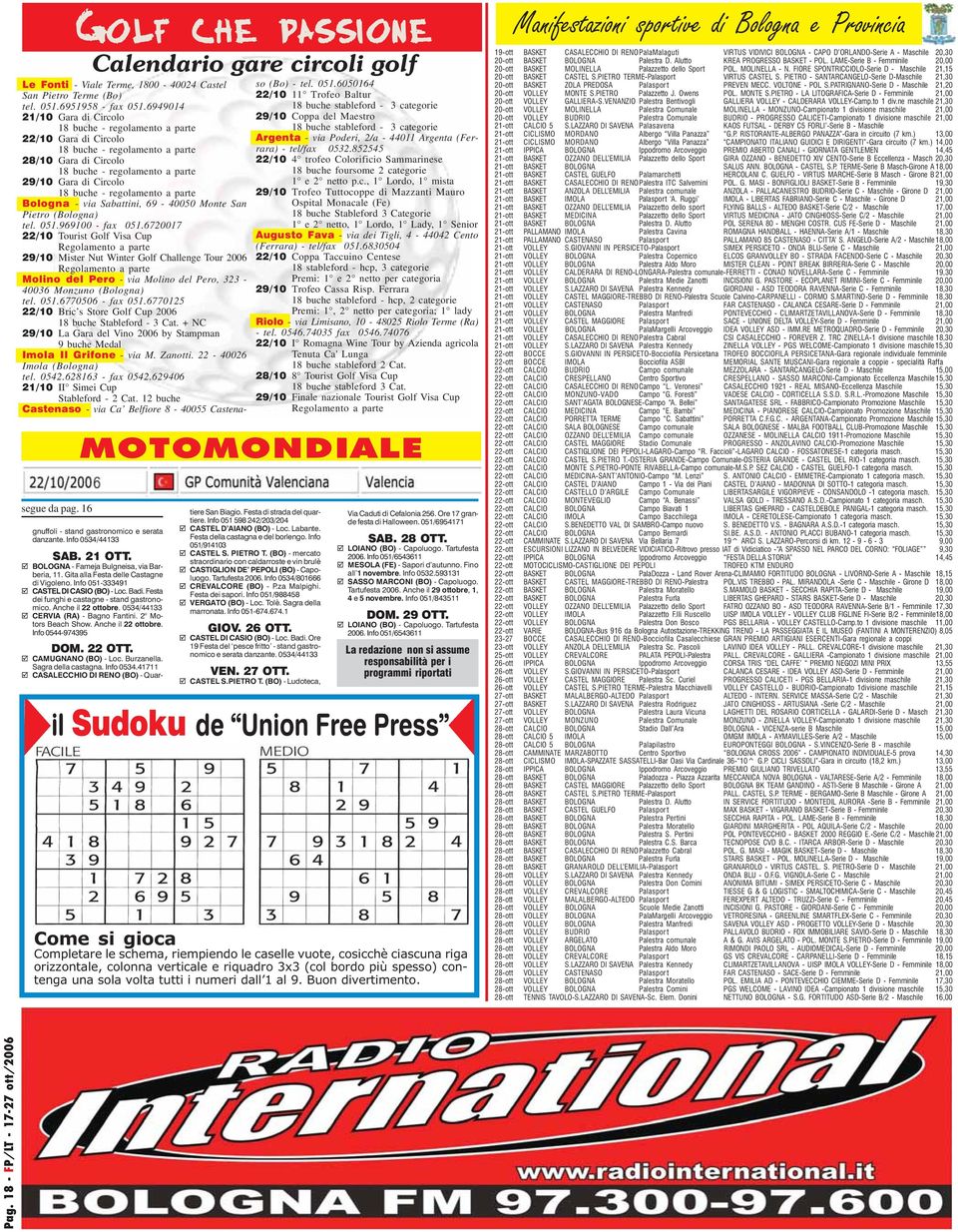 regolamento a parte Bologna - via Sabattini, 69-40050 Monte San Pietro (Bologna) tel. 051.969100 - fax 051.