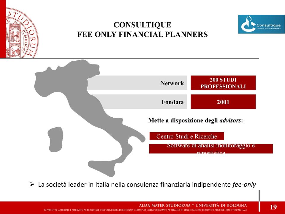 Centro Studi e Ricerche Software di analisi monitoraggio e