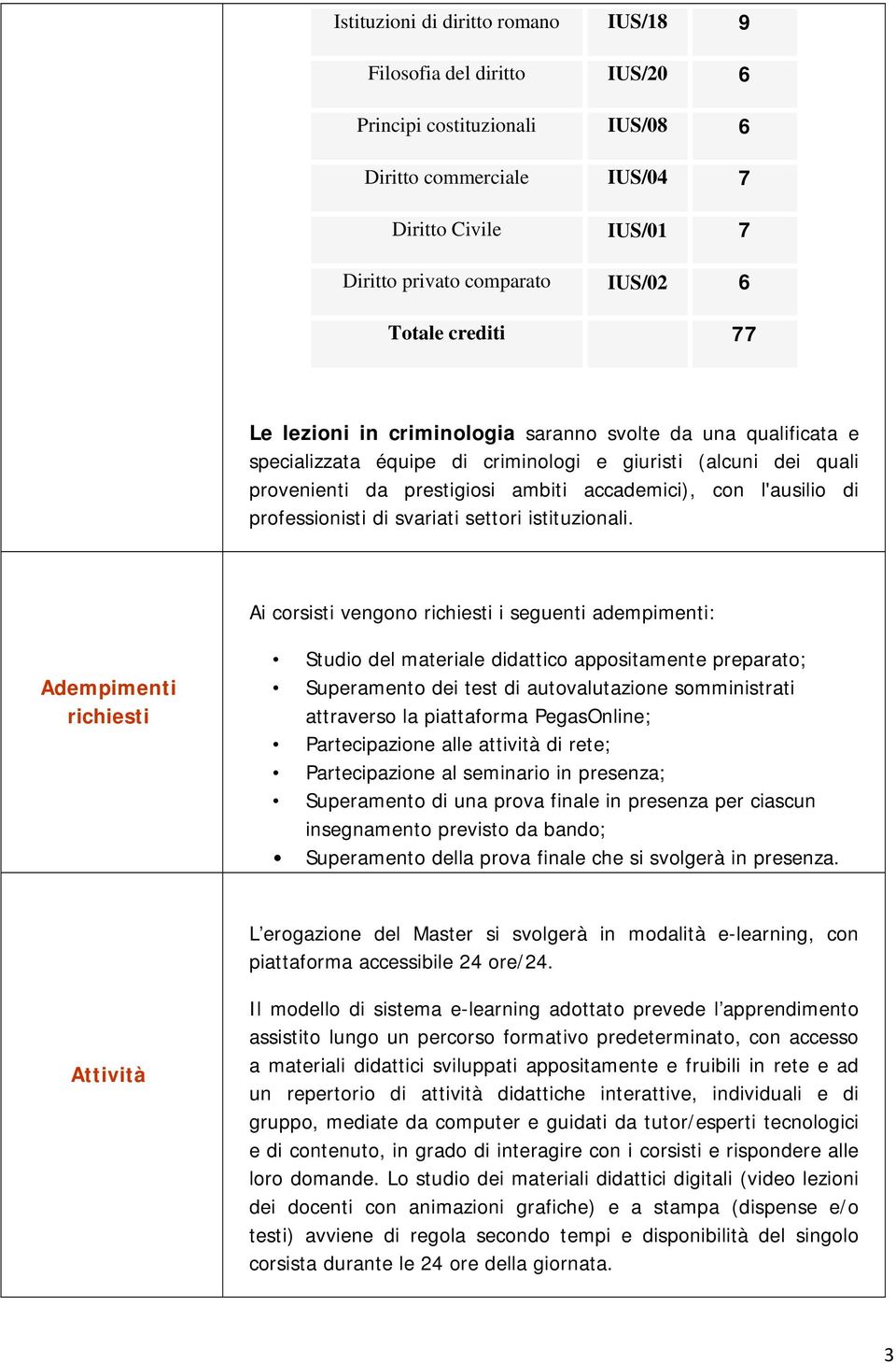 di professionisti di svariati settori istituzionali.