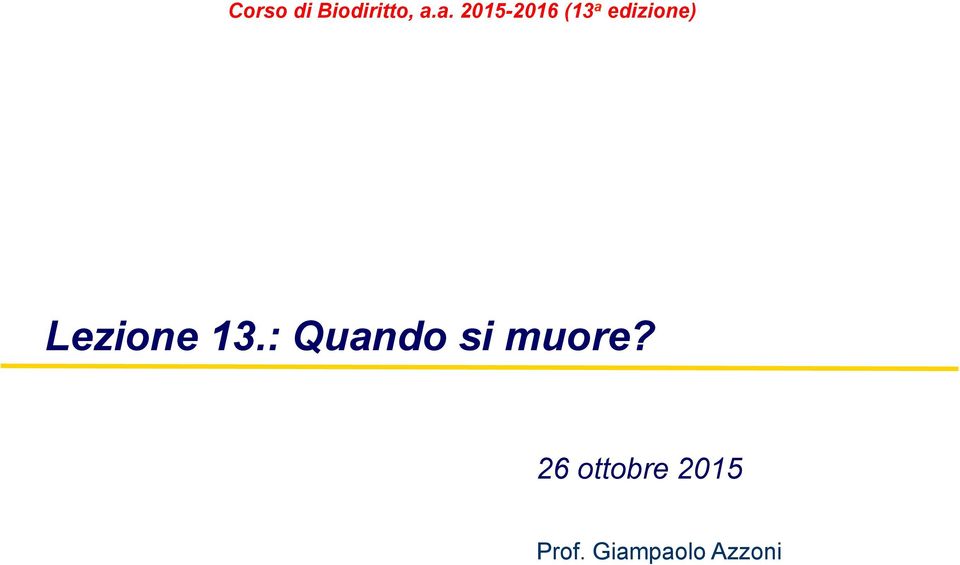 edizione) Lezione 13.