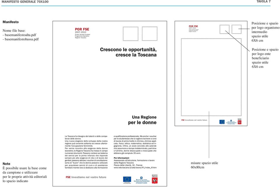 editoriali lo spazio indicato La Toscana ha bisogno dei talenti e delle competenze delle donne.