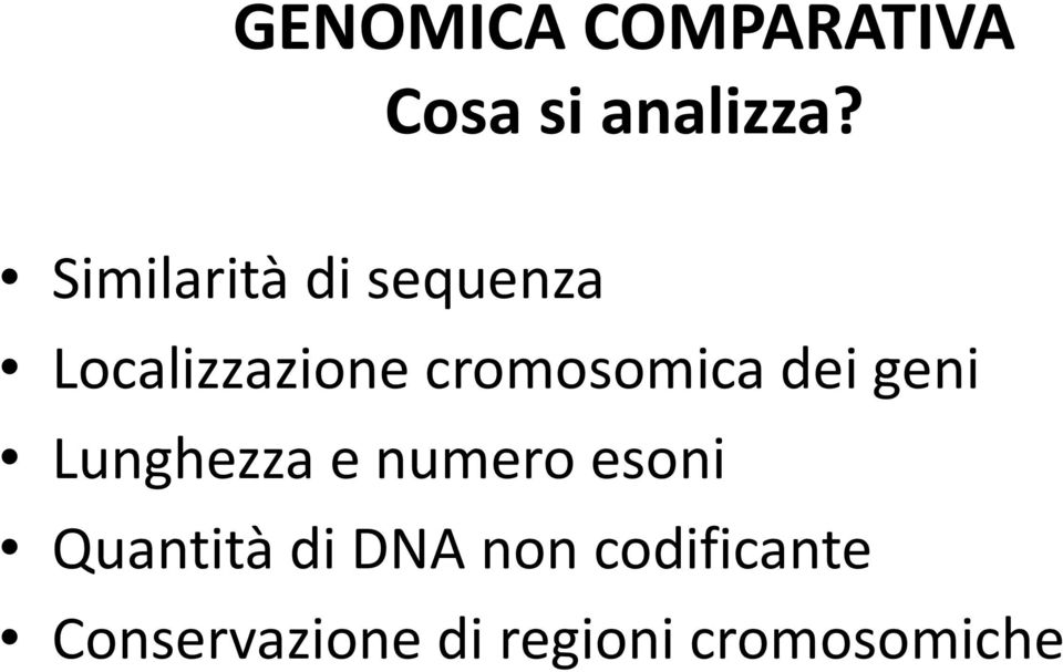 cromosomica dei geni Lunghezza e numero esoni