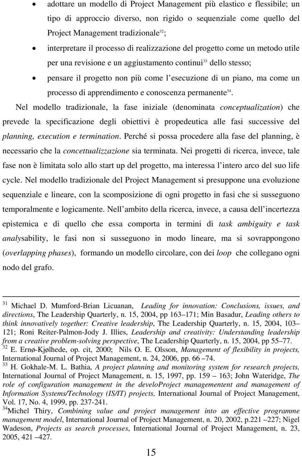 processo di apprendimento e conoscenza permanente 34.