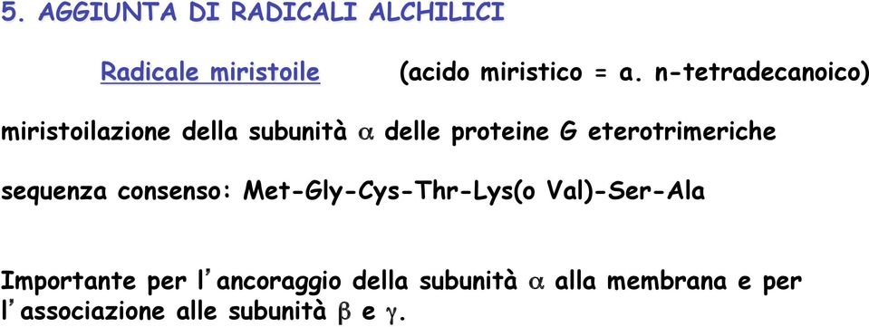 eterotrimeriche sequenza consenso: Met-Gly-Cys-Thr-Lys(o Val)-Ser-Ala