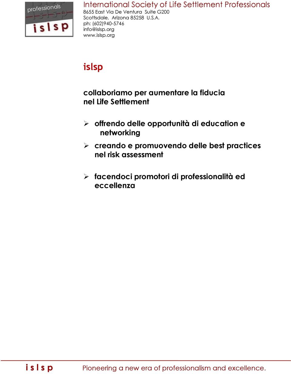 networking creando e promuovendo delle best practices nel