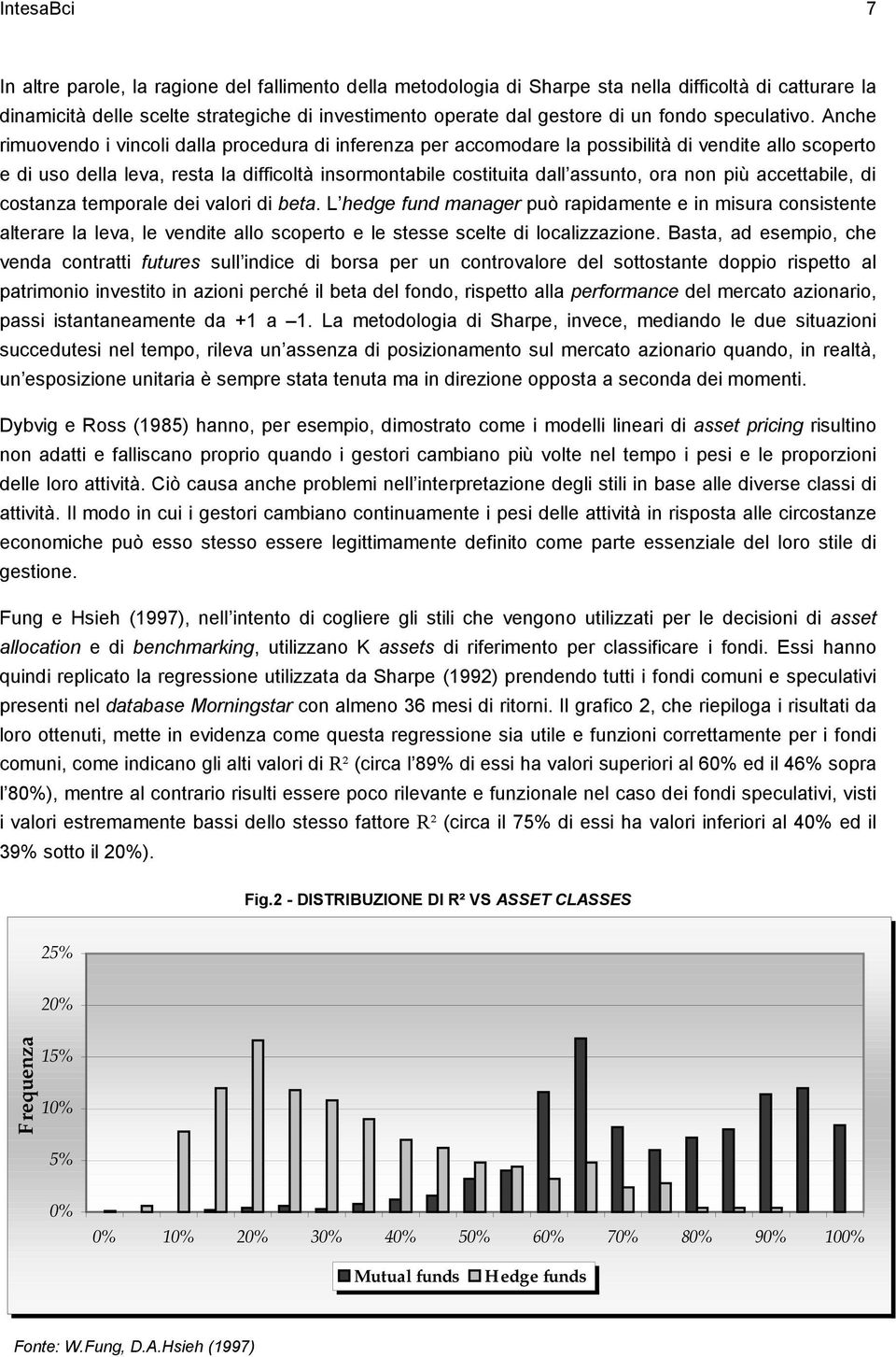 Anche rimuovendo i vincoli dalla procedura di inferenza per accomodare la possibilità di vendite allo scoperto e di uso della leva, resta la difficoltà insormontabile costituita dall assunto, ora non