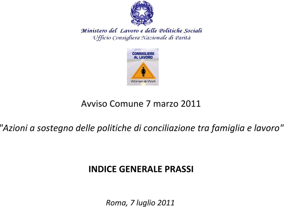 politiche di conciliazione tra