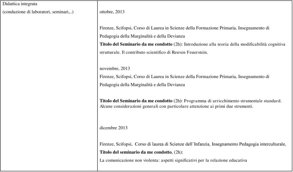 Introduzione alla teoria della modificabilità cognitiva strutturale. Il contributo scientifico di Reuven Feuerstein.