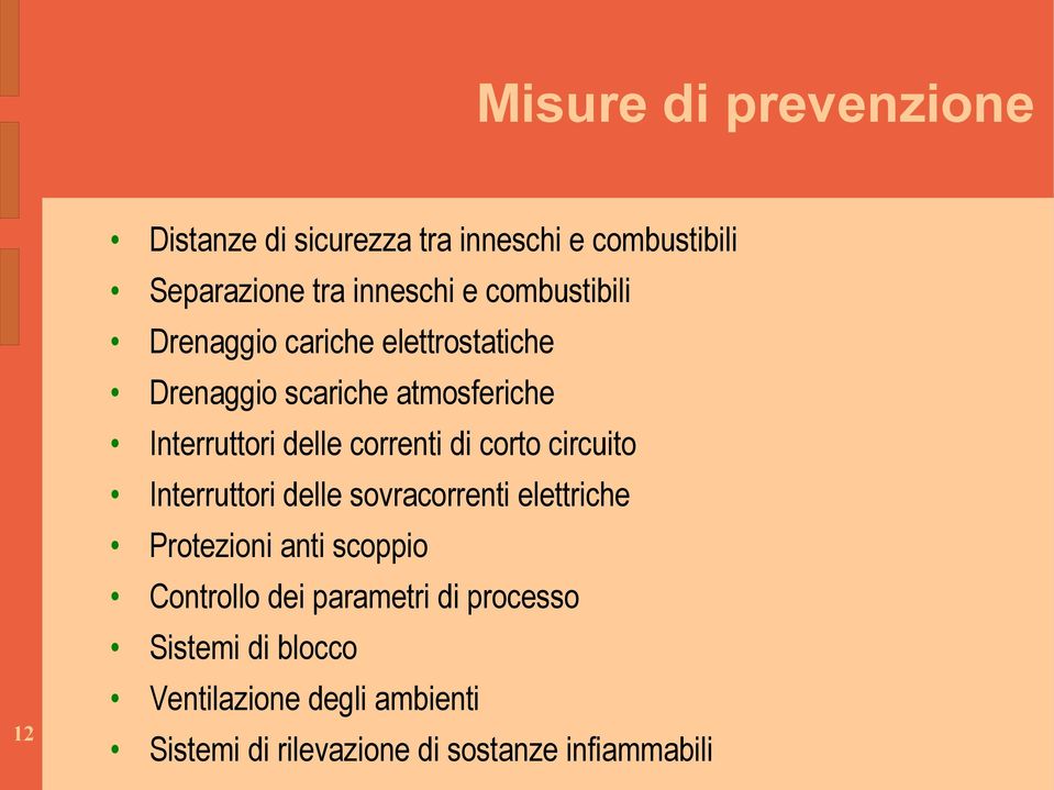 correnti di corto circuito Interruttori delle sovracorrenti elettriche Protezioni anti scoppio Controllo