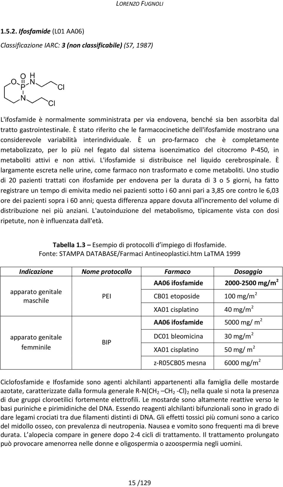 È un pro-farmaco che è completamente metabolizzato, per lo più nel fegato dal sistema isoenzimatico del citocromo P-450, in metaboliti attivi e non attivi.