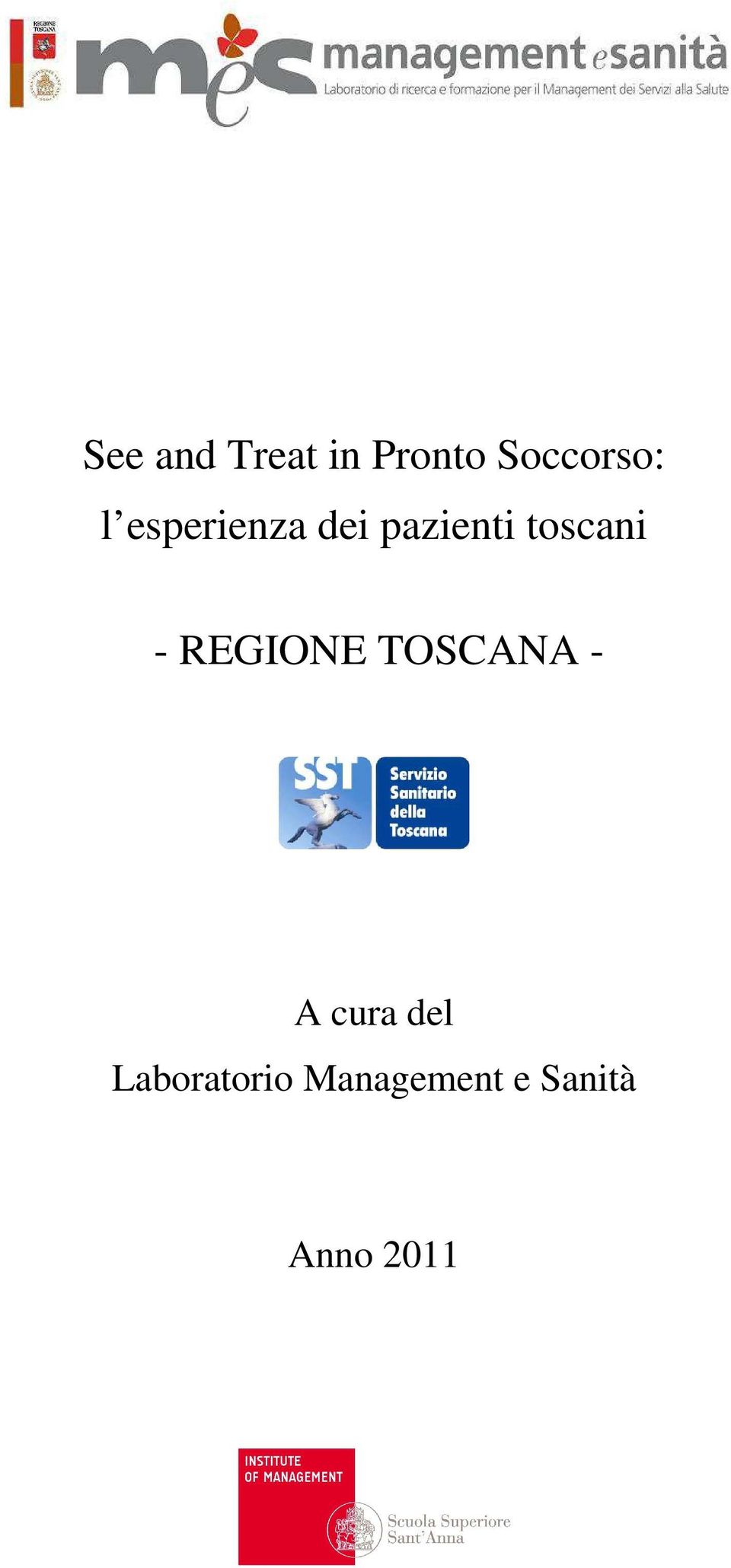 - REGIONE TOSCANA - A cura del