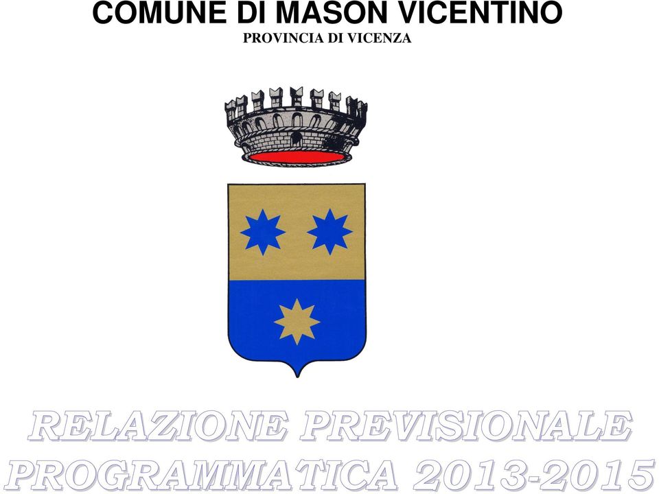 VICENZA RELAZIONE