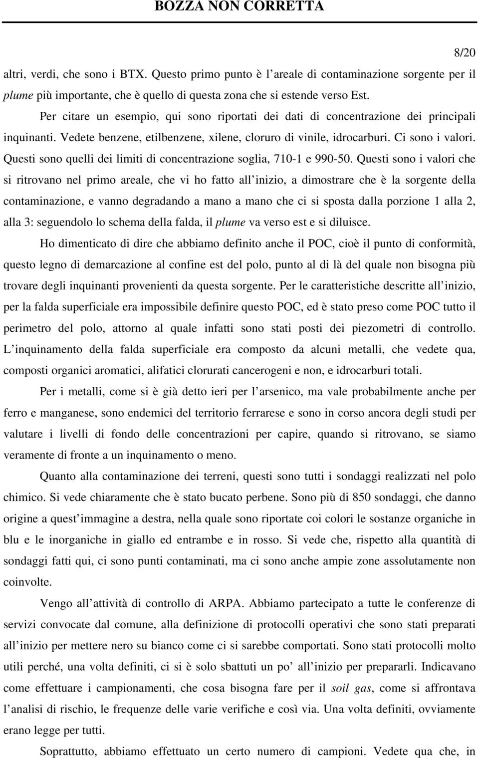 Questi sono quelli dei limiti di concentrazione soglia, 710-1 e 990-50.