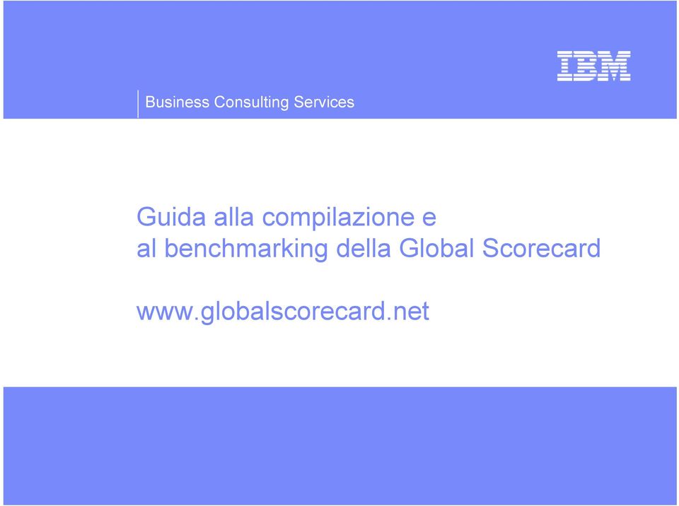 benchmarking della