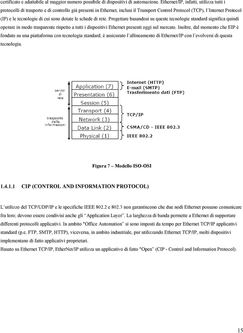 sono dotate le schede di rete. Progettare basandosi su queste tecnologie standard significa quindi operare in modo trasparente rispetto a tutti i dispositivi Ethernet presenti oggi sul mercato.