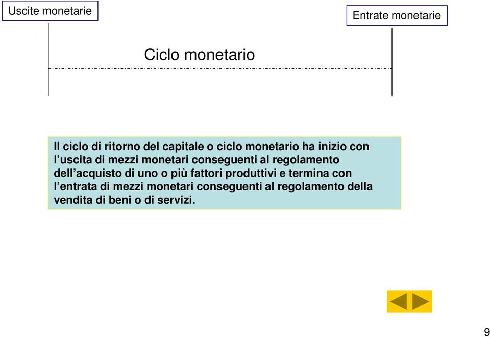 al regolamento dell acquisto di uno o più fattori produttivi e termina con l