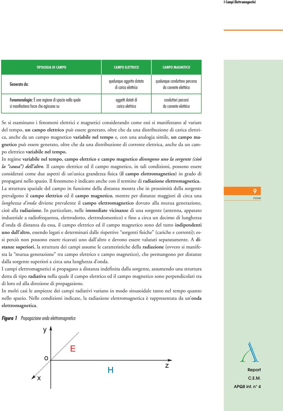 magnetici considerando come essi si manifestano al variare del tempo, un campo elettrico può essere generato, oltre che da una distribuzione di carica elettrica, anche da un campo magnetico variabile