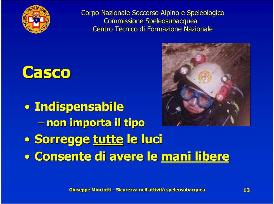 avere le mani libere Giuseppe Minciotti