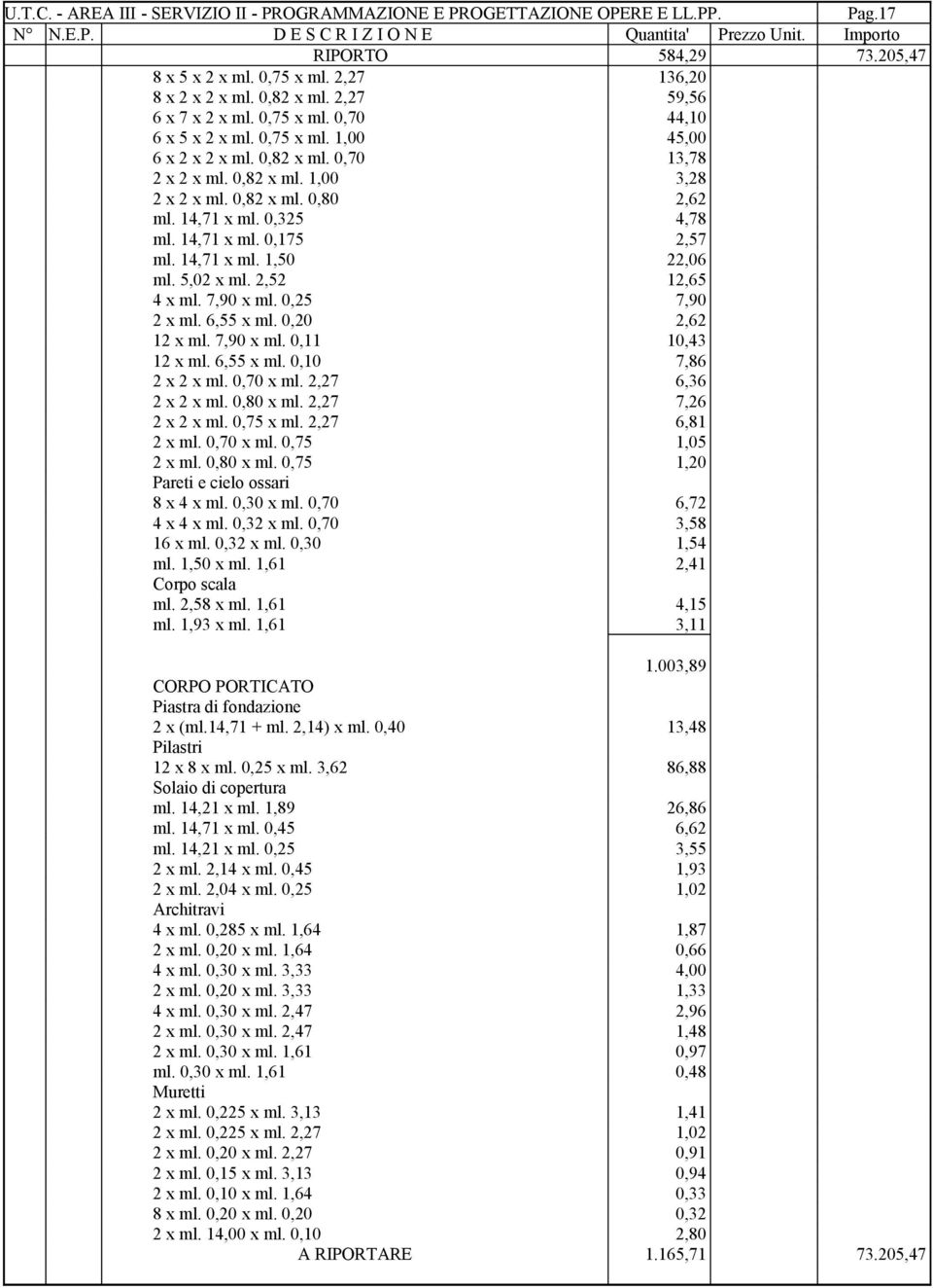 2,52 12,65 4 x ml. 7,90 x ml. 0,25 7,90 2 x ml. 6,55 x ml. 0,20 2,62 12 x ml. 7,90 x ml. 0,11 10,43 12 x ml. 6,55 x ml. 0,10 7,86 2 x 2 x ml. 0,70 x ml. 2,27 6,36 2 x 2 x ml. 0,80 x ml.