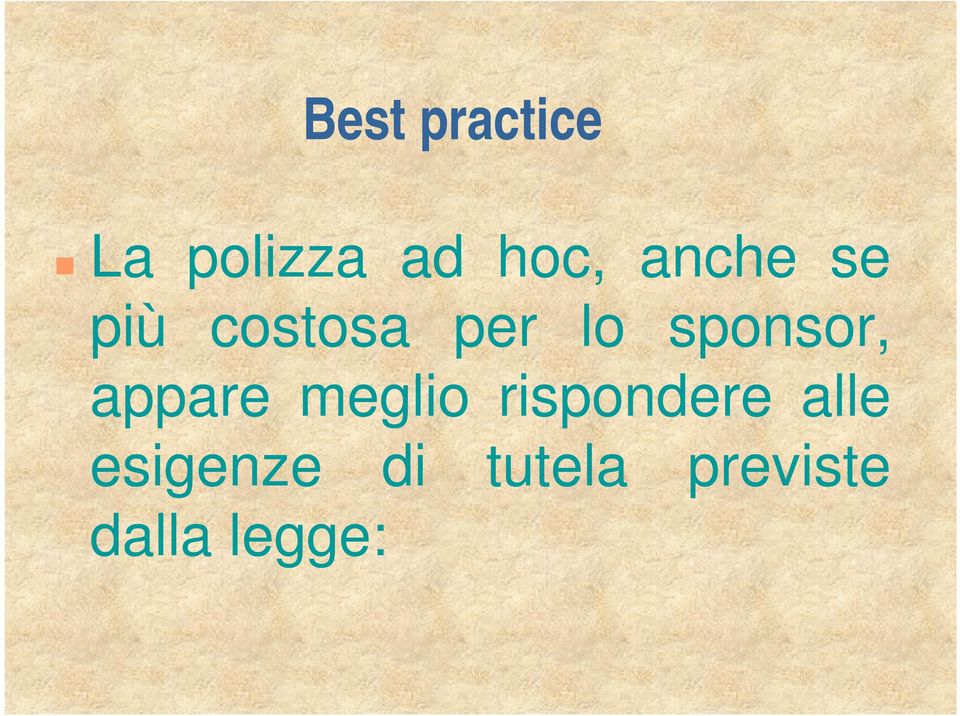 sponsor, appare meglio rispondere