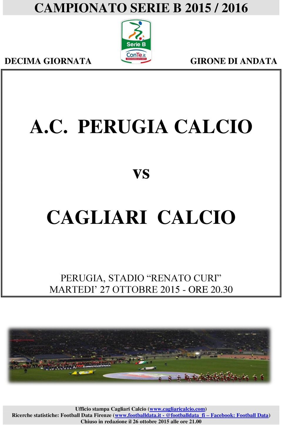 30 Ufficio stampa Cagliari Calcio (www.cagliaricalcio.