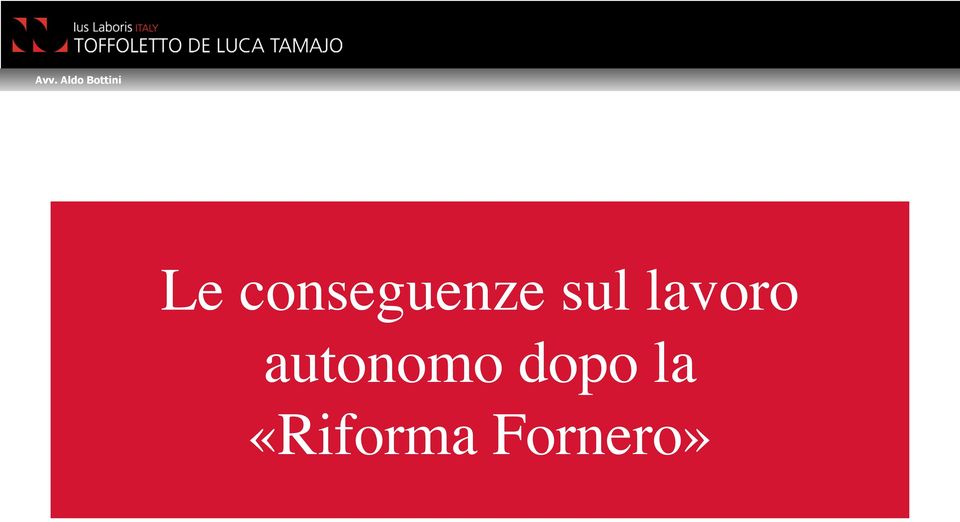 autonomo dopo