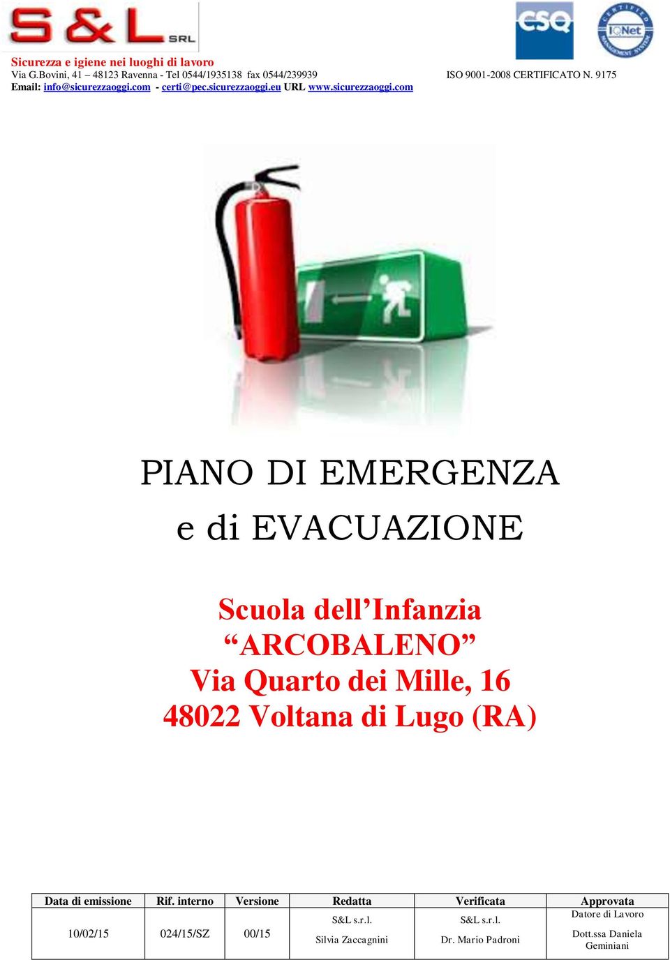 com - certi@pec.sicurezzaoggi.