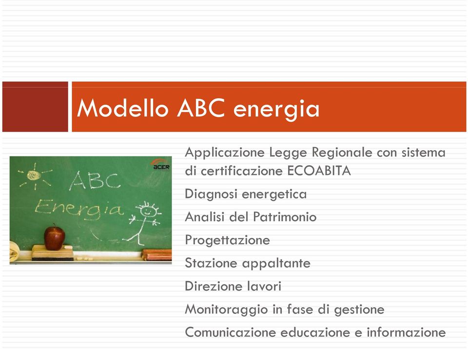 Patrimonio Progettazione Stazione appaltante Direzione lavori