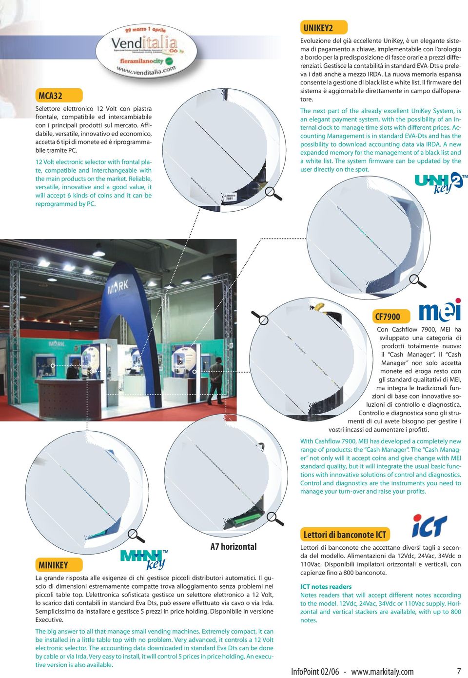 12 Volt electronic selector with frontal plate, compatible and interchangeable with the main products on the market.