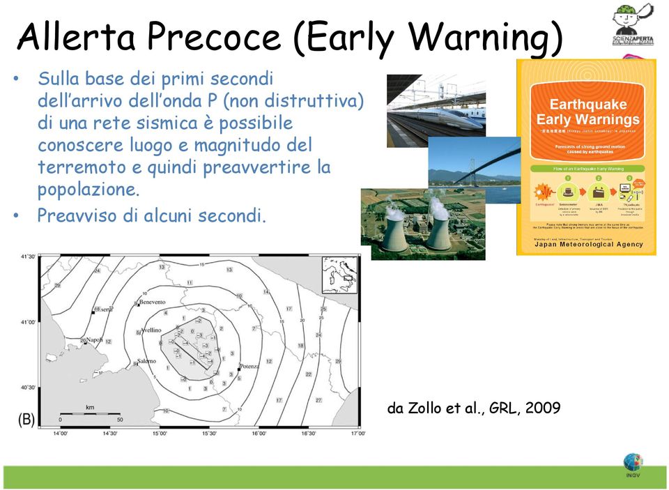 possibile conoscere luogo e magnitudo del terremoto e quindi