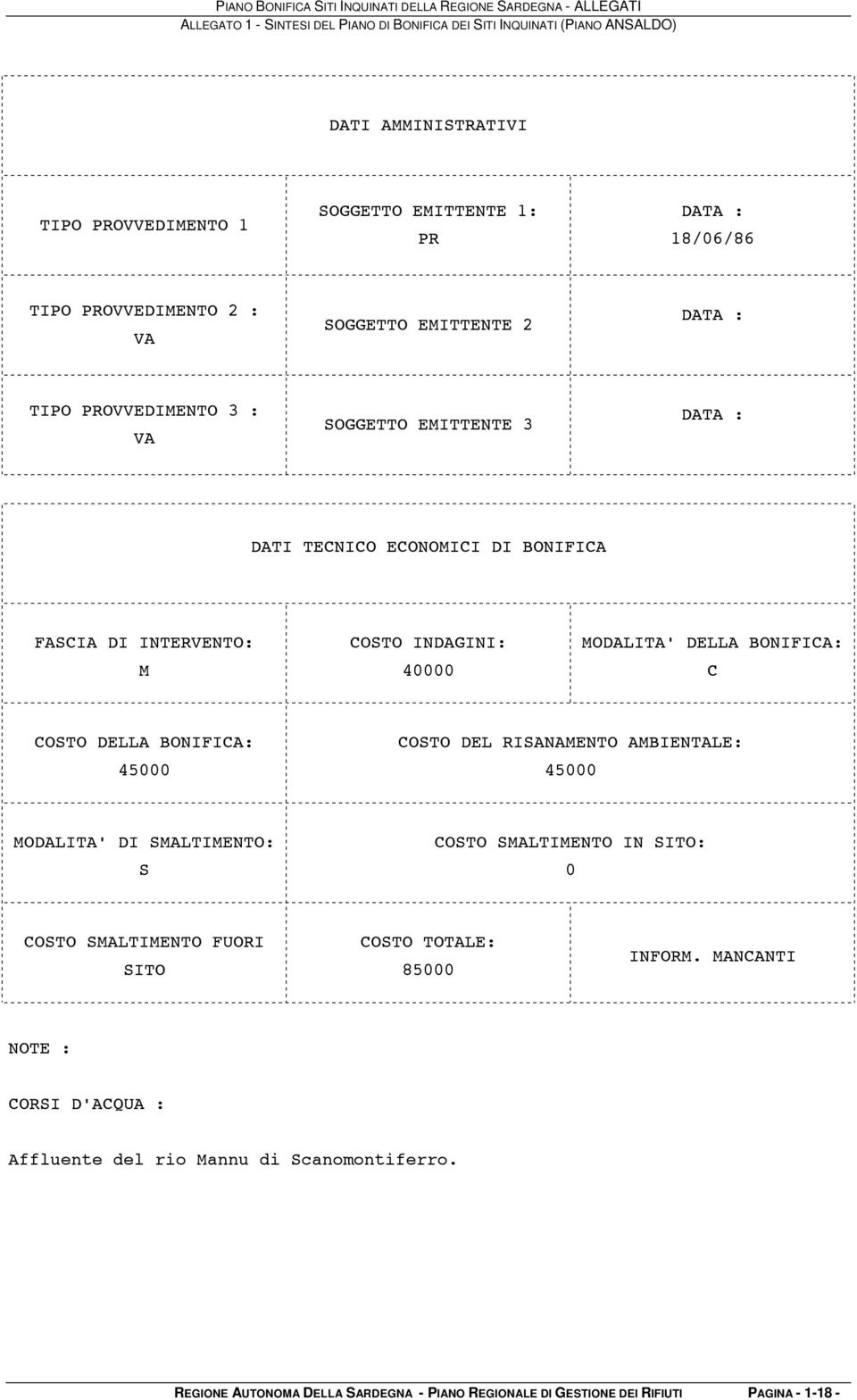 6)++/ REGIONE AUTONOMA DELLA