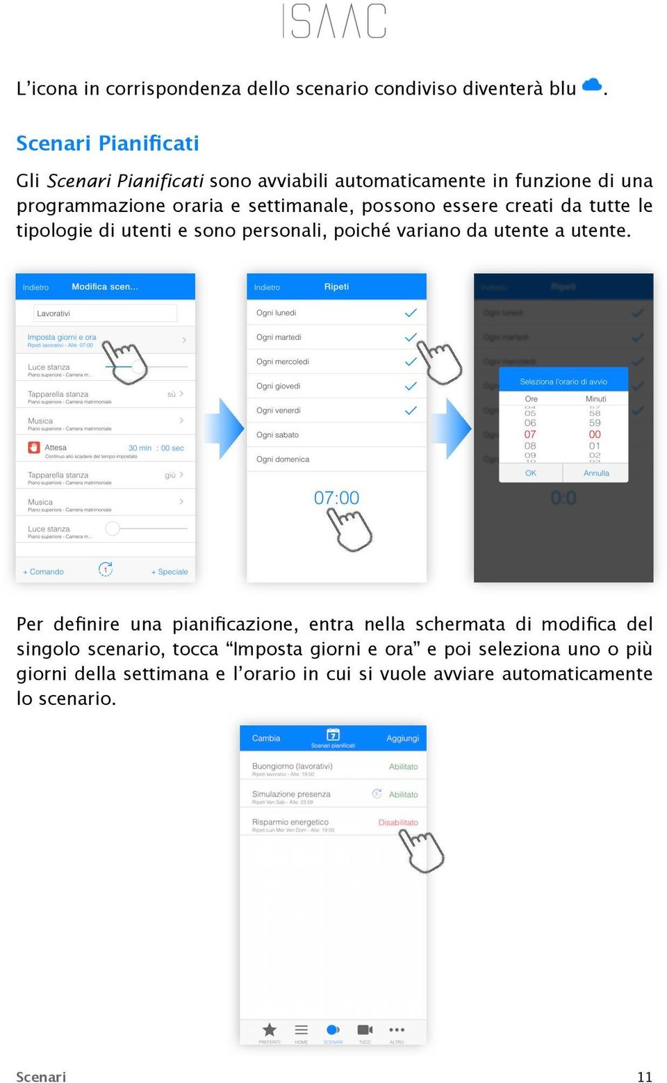 possono essere creati da tutte le tipologie di utenti e sono personali, poiché variano da utente a utente.