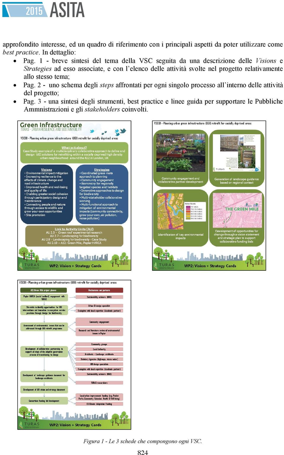 progetto relativamente allo stesso tema; Pag. 2 - uno schema degli steps affrontati per ogni singolo processo all interno delle attività del progetto; Pag.