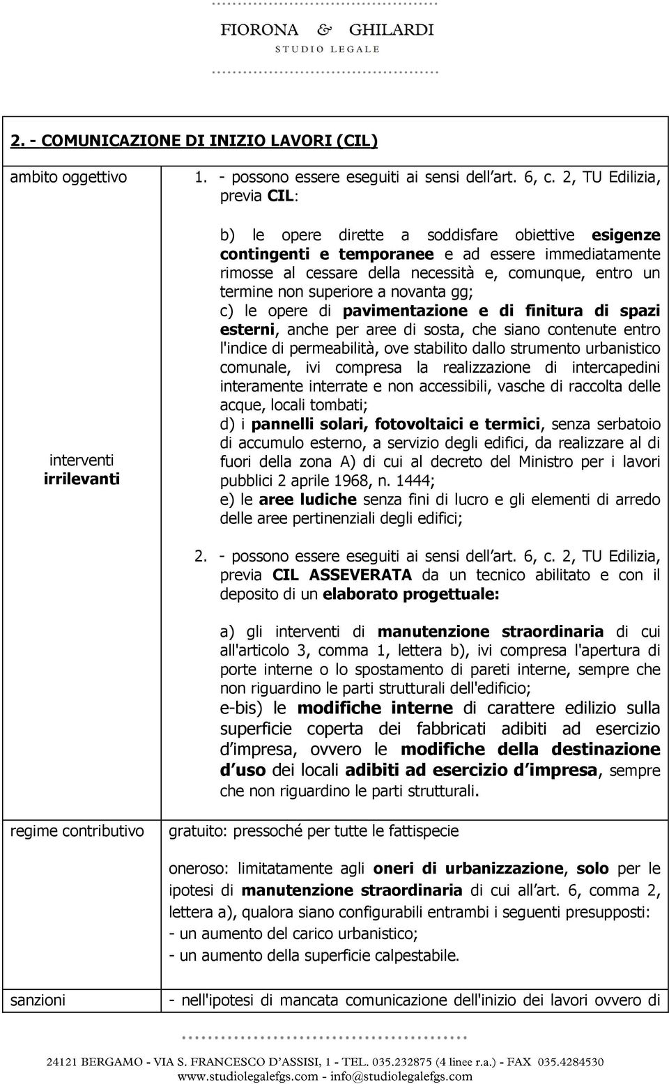 non superiore a novanta gg; c) le opere di pavimentazione e di finitura di spazi esterni, anche per aree di sosta, che siano contenute entro l'indice di permeabilità, ove stabilito dallo strumento