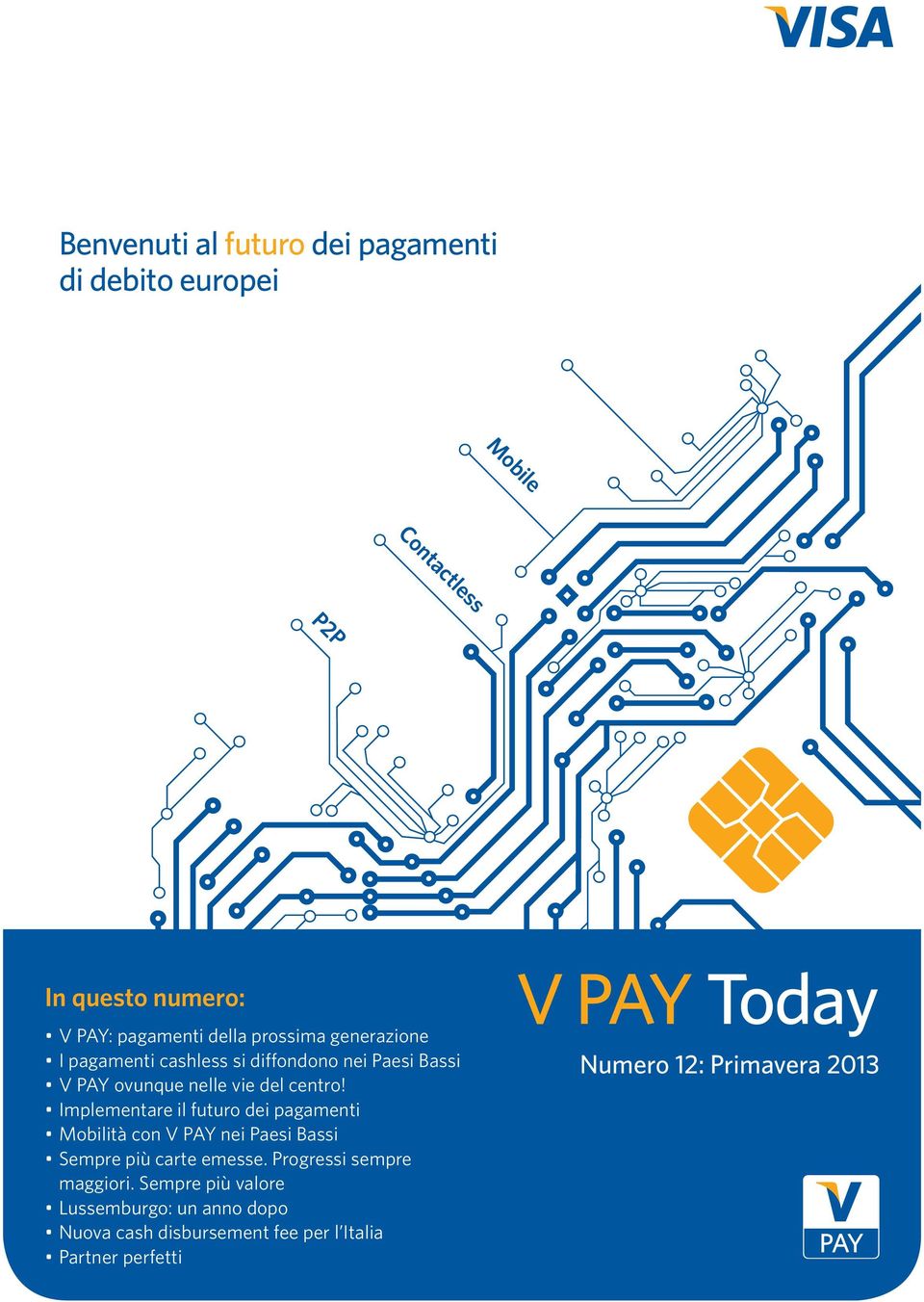 Implementare il futuro dei pagamenti Mobilità con V PAY nei Paesi Bassi Sempre più carte emesse.