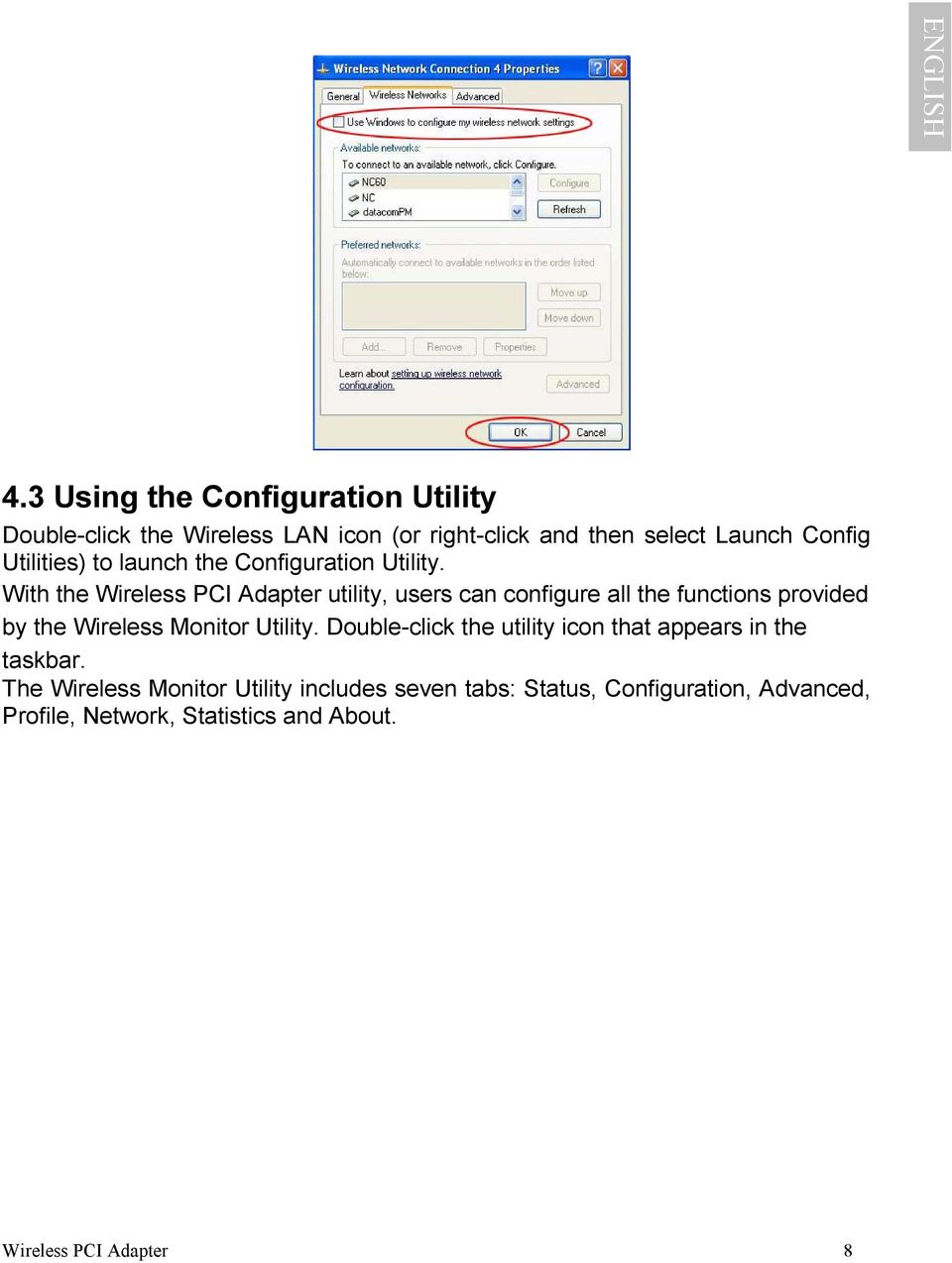 Utilities) to launch the Configuration Utility.