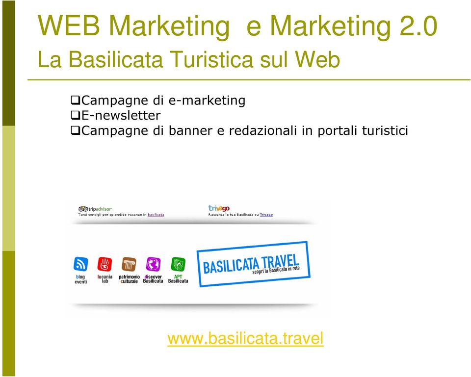 di e-marketing E-newsletter Campagne di