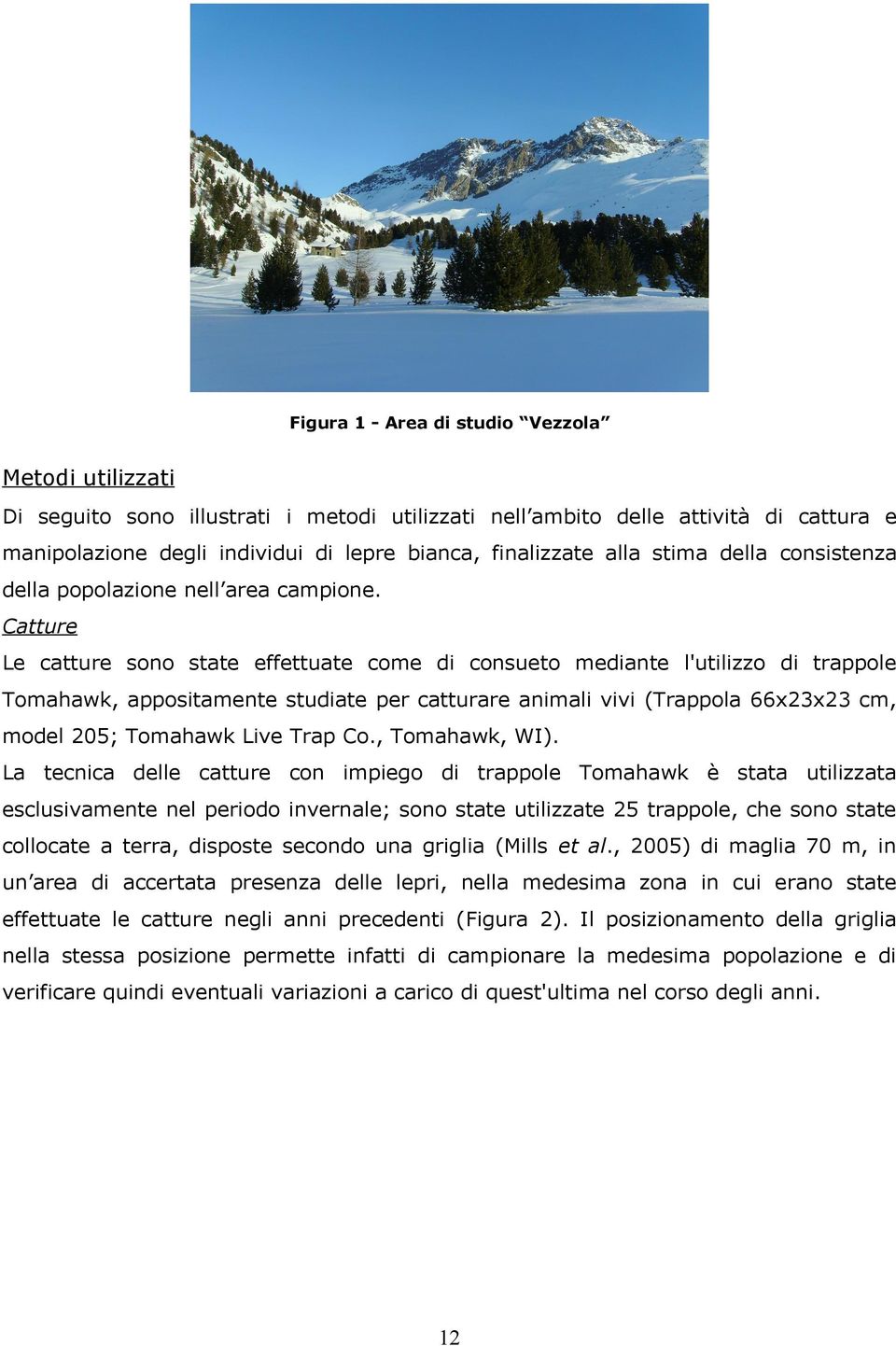 Catture Le catture sono state effettuate come di consueto mediante l'utilizzo di trappole Tomahawk, appositamente studiate per catturare animali vivi (Trappola 66x23x23 cm, model 205; Tomahawk Live