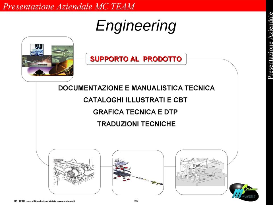 TECNICA CATALOGHI ILLUSTRATI E CBT