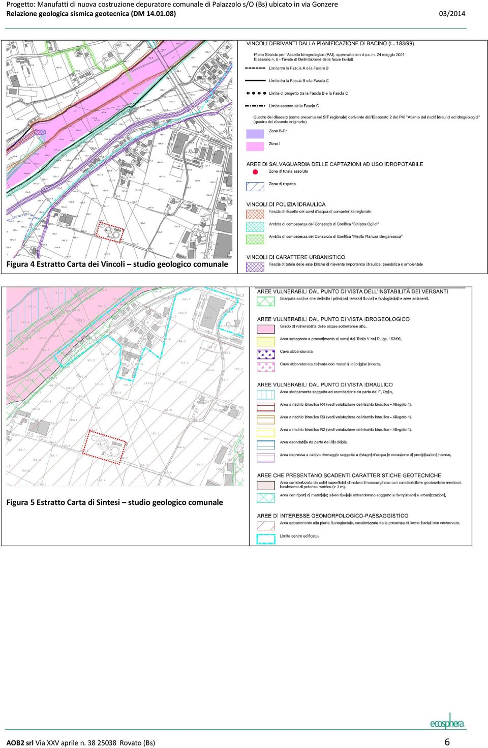 di Sintesi studio geologico comunale AOB2