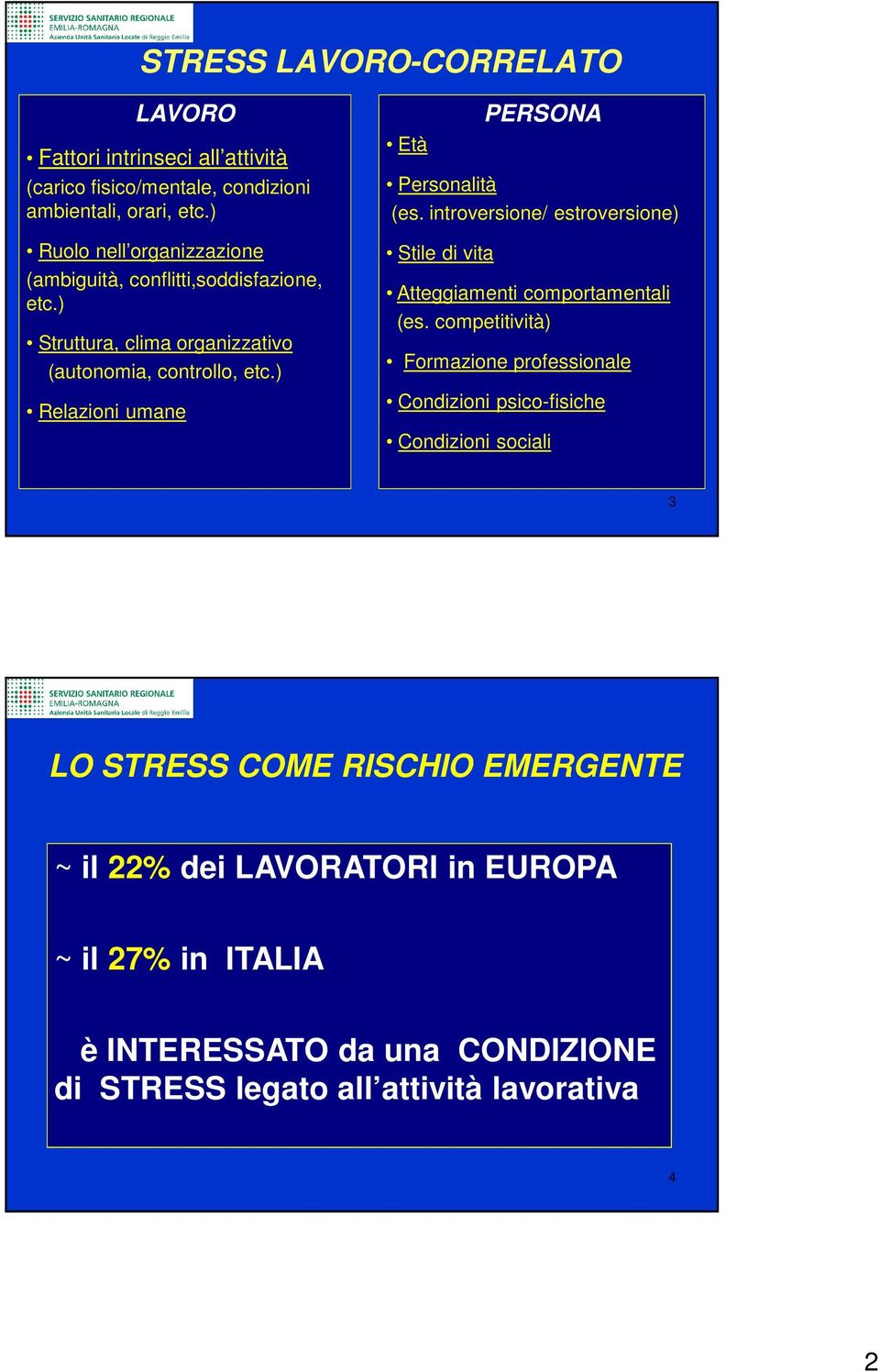 ) Relazioni umane Età PERSONA Personalità (es. introversione/ estroversione) Stile di vita Atteggiamenti comportamentali (es.