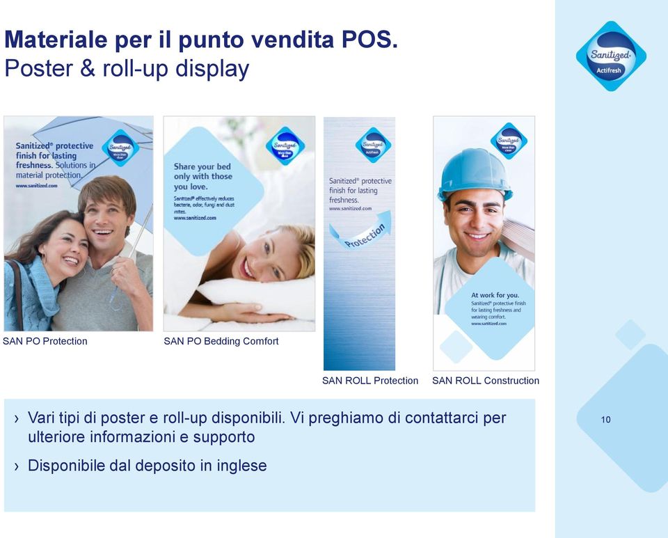 ROLL Protection SAN ROLL Construction Vari tipi di poster e roll-up